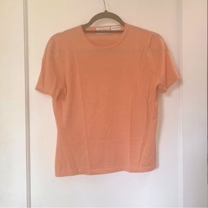 100% cashmere tee from Nieman Marcus
